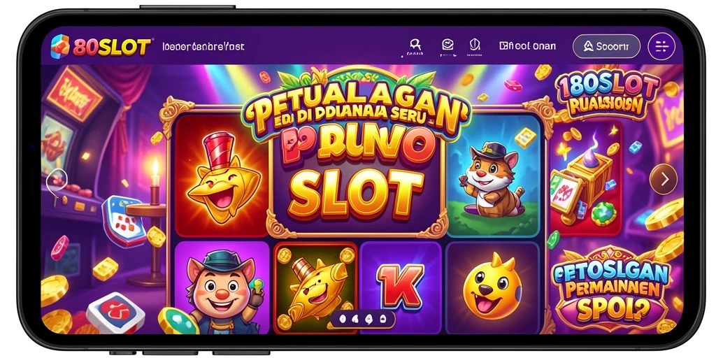 Tampilan menarik gameplay 180SLOT dengan tema petualangan.