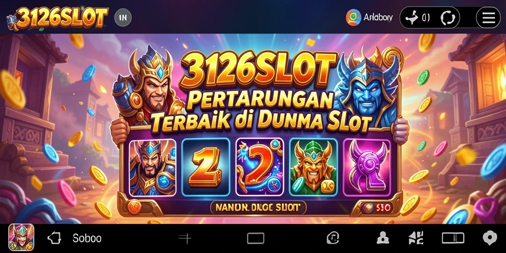 Tampilan pertarungan seru di gameplay 3126SLOT.