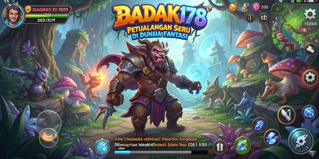 Tangkapan layar gameplay BADAK178 menampilkan aksi petualangan yang mendebarkan.