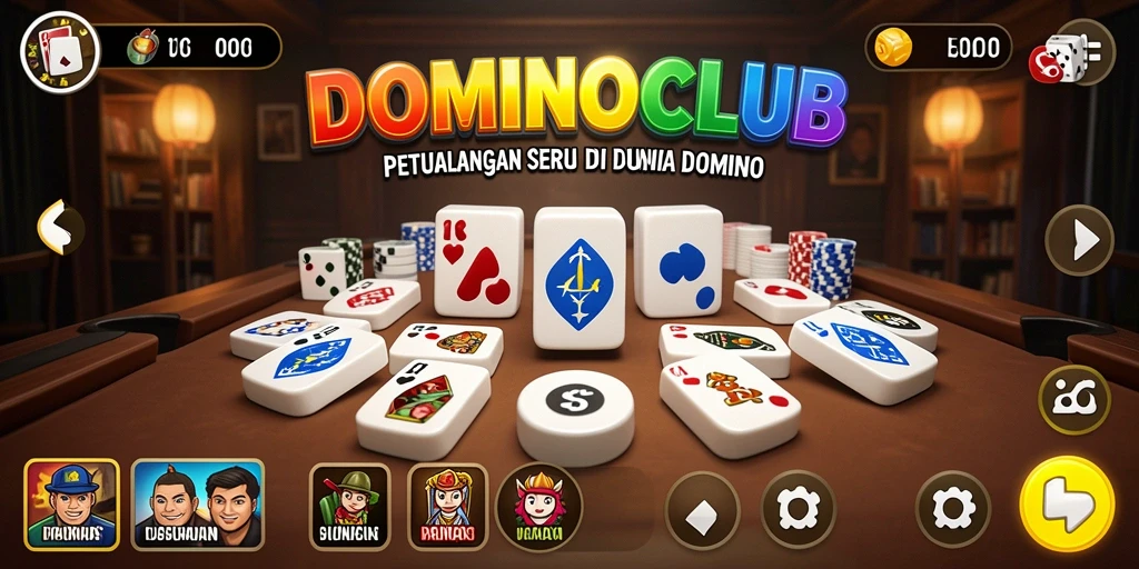 Gameplay petualangan seru dalam DOMINOCLUB dengan berbagai tantangan menarik.