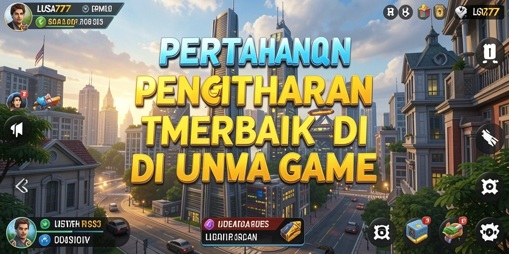 Tampilan gameplay LUSA777 yang menegangkan dalam Tower Defense.