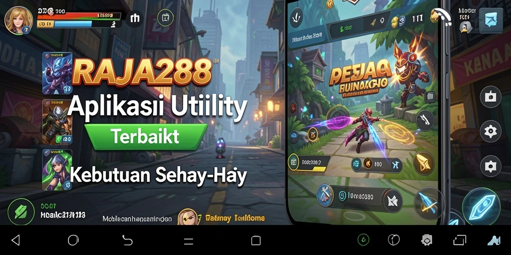 Tampilan antarmuka RAJA288 yang intuitif dan fungsional.