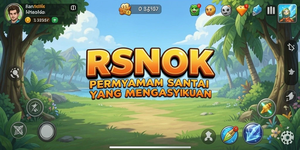 Screenshot utama RSNOK menampilkan gameplay yang seru dan menarik.