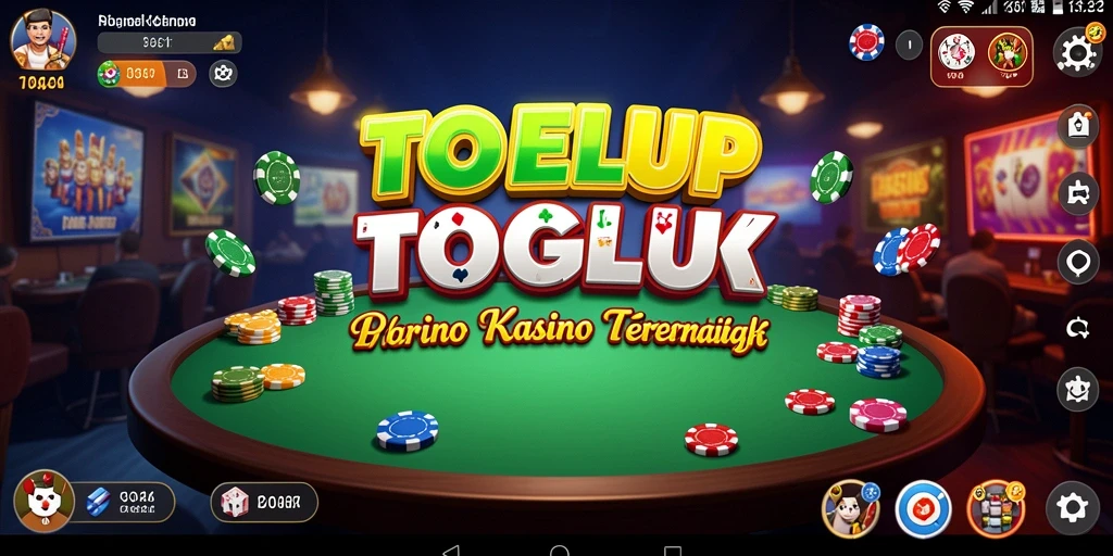 Tampilan gameplay seru dari TOGELUP menunjukkan pengalaman bermain Kasino yang menarik.