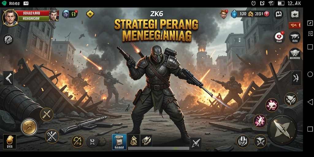Gameplay menarik dan seru dari ZK6 dengan strategi yang mendalam.